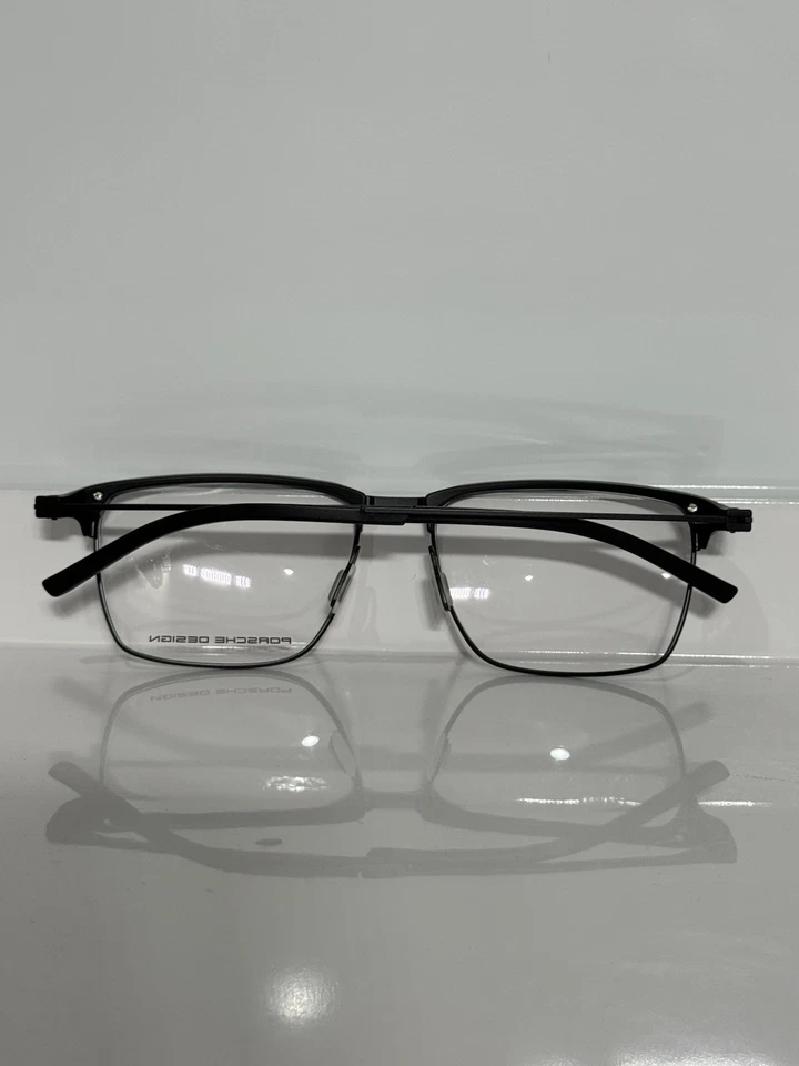 Óculos Porsche Design P8274 D Gunmetal titânio sem aro 56mm - Imagem 4 de 4