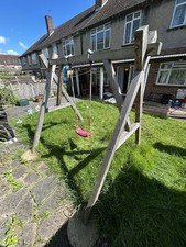Re-Bo Wooden Jupiter Single Swing Set