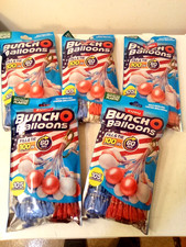 (LOT OF 5) Zuru Bunch O Balloons Self-Sealing Water Balloons (105ct.) NEW!