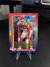 2025 Topps Chrome Trent McDuffie #154 Red White Blue Refractor
