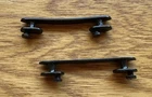 Vintage 1970's HASBRO GI Joe Adventure Team Vehicle ATV TIE DOWN CLEATS/RAILS