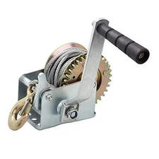 Crank Winch Boat Trailer Winch 800lbs Capacity Heavy Duty Hand Winches Crank 