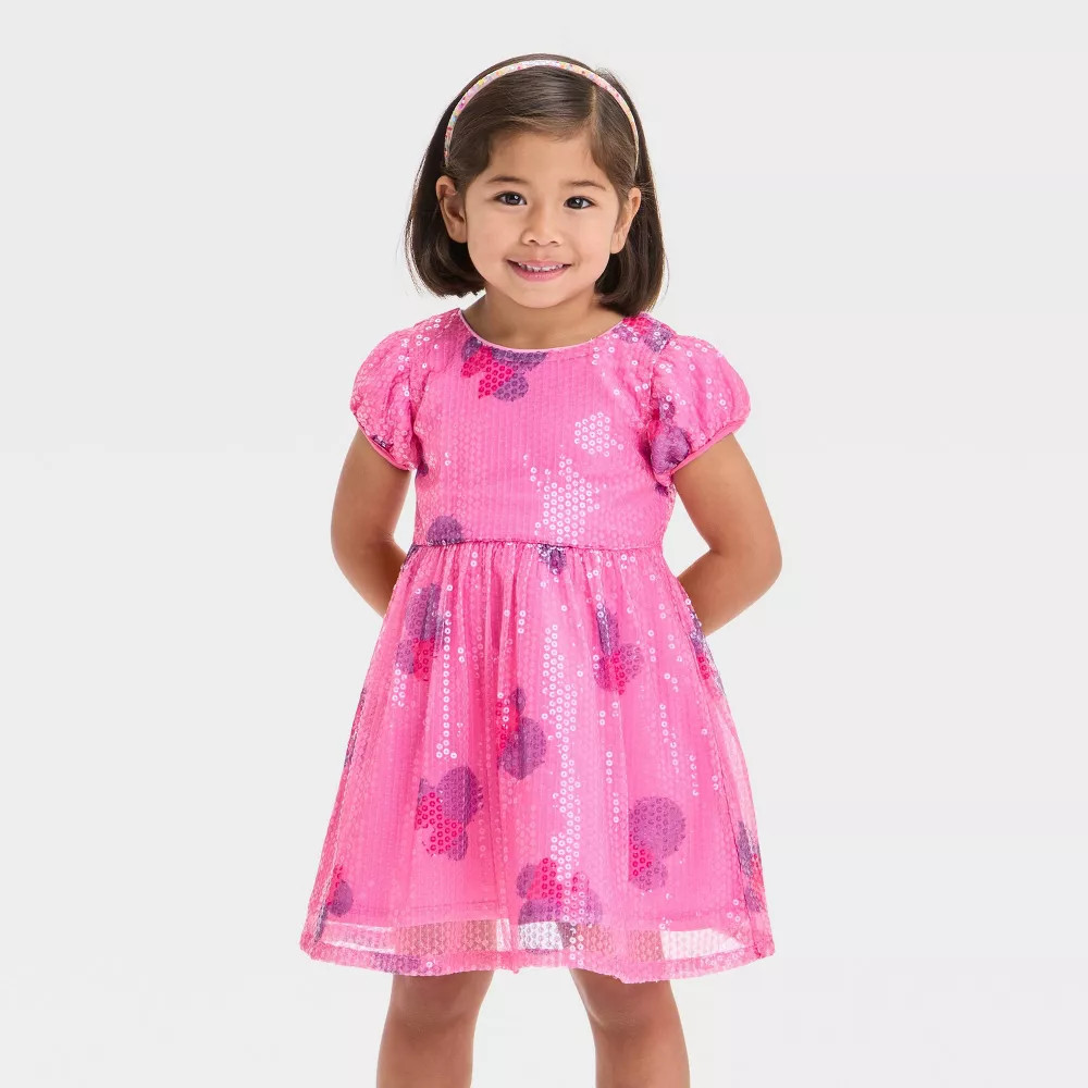 Toddler Girls' Disney Minnie Mouse A-Line Dress