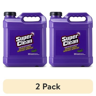 (2 pack) Super Clean Tough Task Cleaner-Degreaser, 2.5 gal