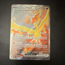 Pokémon Team Rocket's Moltres ex 208/182 SV10 Destined Rivals UR Holo NM on eBay