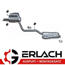 Auspuffanlage für Mercedes C-Klasse 180 CGI C180 C204 S204 W204 Auspuff 10255