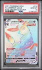 2021 POKEMON SWORD & SHIELD EVOLVING SKIES SECRET FULL ART/UMBREON VMAX PSA 10