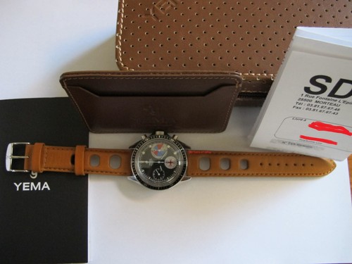 Yema Yachtingraf Automatic Valjoux 7753 Chronograph , Excellent, Box & Papers
