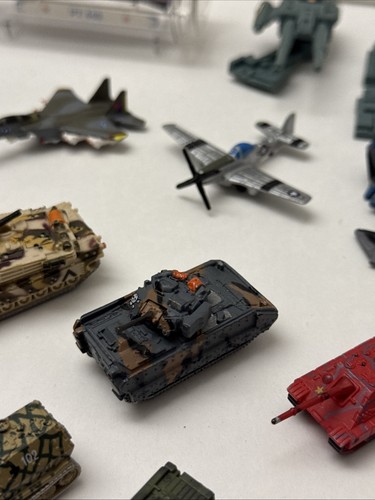 Micro Machines Military Battle Zones Hornet Hill W/ Helicopters Jets Boats Tanks - Picture 10 of 24