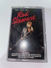 The Hits Of Rod Stewart Cassette Rock/Pop Compilation Album Ex Cond 