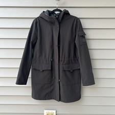 Lauren Ralph Lauren Utility Hooded Jacket Black Women's Size Medium