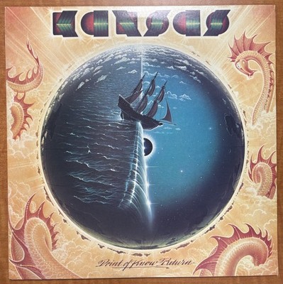 KANSAS POINT OF KNOW RETURN 12'' LP VG+ VINYL RECORD FIRST PRESS KIRSHNER 1977
