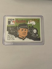 1971 Fleer Laughlin World Series - Walter Johnson #22
