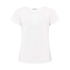Zwillingsherz T-Shirt Tail Weiß