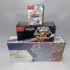 Pokémon Prismatic Evolutions Super Bundle - Brand New -Super Premium C, SB, BB