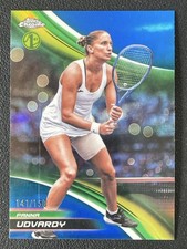 Panna Udvardy 2025 Topps Chrome Blue Refractor Base /150 #178