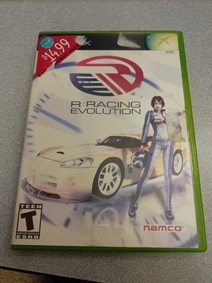 R: Racing Evolution (Microsoft Xbox, 2003) Game & Case *Stickers And Fading*