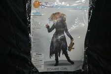 Zombie Girl Halloween Costumes Size 10-12 Child Kids Girls Scary Monster Undead