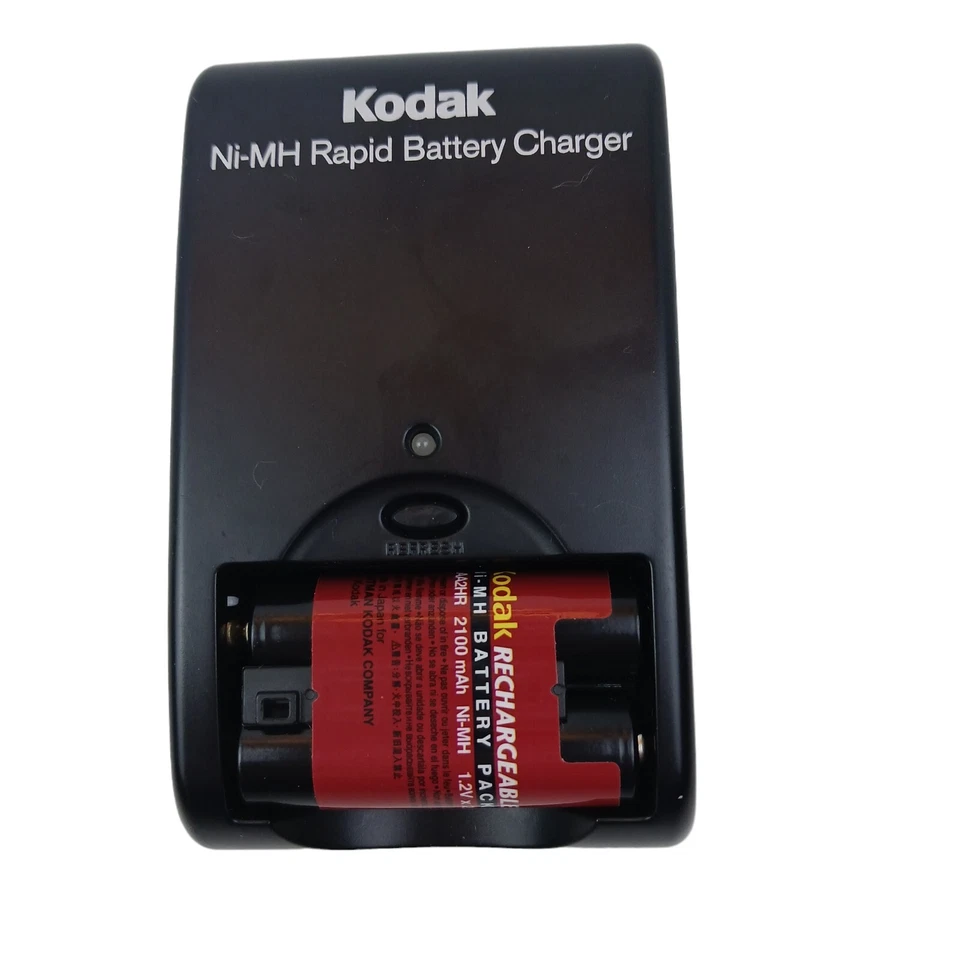 CARGADOR DE BATERÍA rápido Kodak Ni-MH cámara digital carga 2,5 horas K4500 probado Foto 3 de 4