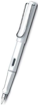 Lamy Safari  Fountain Pen  White x Fine Pt New In Box L19xF White 