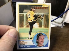 1983 .Topps Rod Scurry Pittsburgh Pirates #537