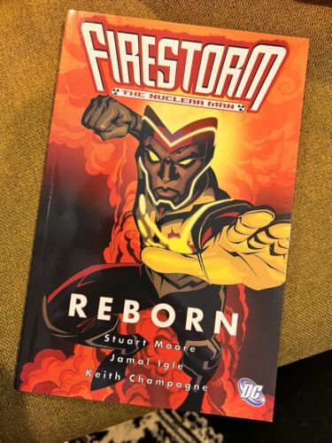 DC Comics Firestorm The Nuclear Man Reborn 2006 TPB Stuart Moore Jamal Igle - Afbeelding 1 van 3