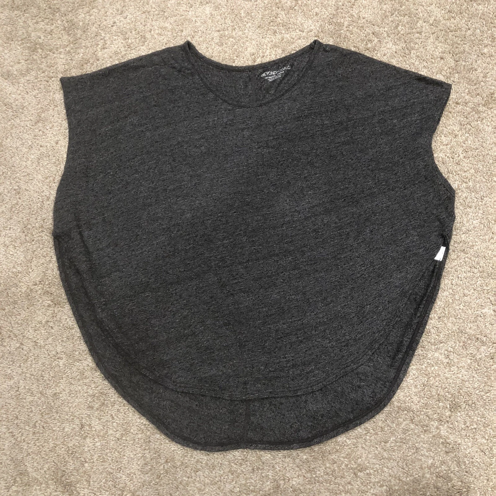 beyond-yoga relaxed short sleeve shirt