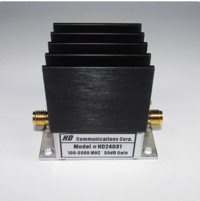 1PC HD HD24031 100 - 5000 MHz 30 dB 20 dBm SMA RF Amplifier