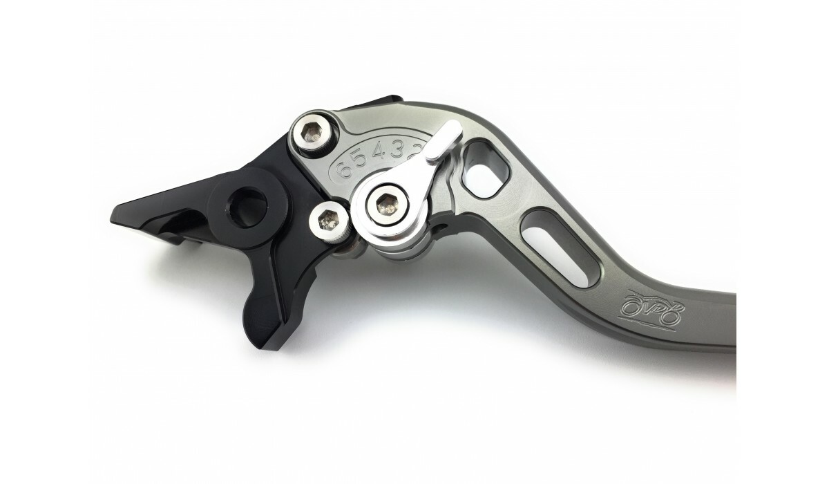 Leviers de frein longs titane pour Kawasaki Z125 Pro parfaits pour la ville