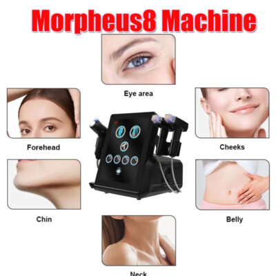 3in1 Morpheus 8 Fractional Skin Tightening Machine Face Body Lifting 110V