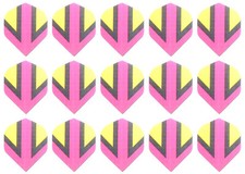 5 Sets Rip Stop Fabric Standard Dart Flights - Ships w/ Tracking - Arrow