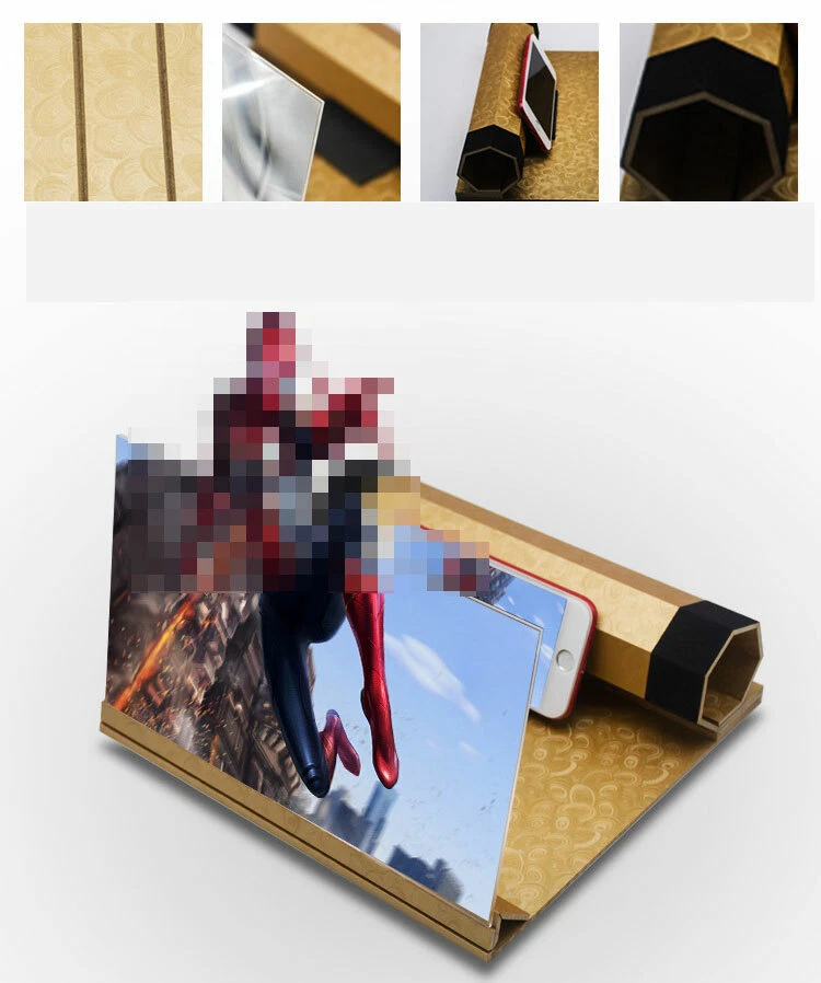 Ingranditore Schermo Zoom Smartphone Telefonino Proteggi occhi o AMPLIFICATORE - Immagine 3 di 4