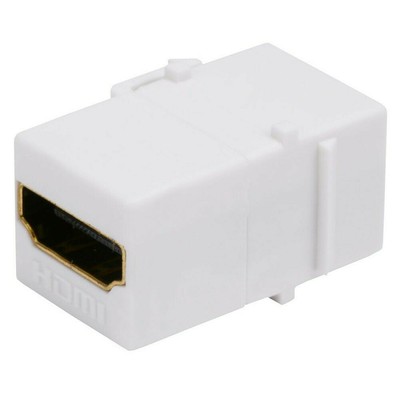 2HDMI Snap-in Female To Hdmi Female Keystone Jack Coupler Adapter for Wall Plate