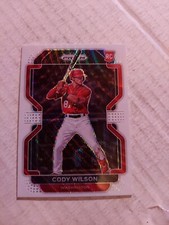 2022 Prizm White Wave Rc Prizm #94 Cody Wilson