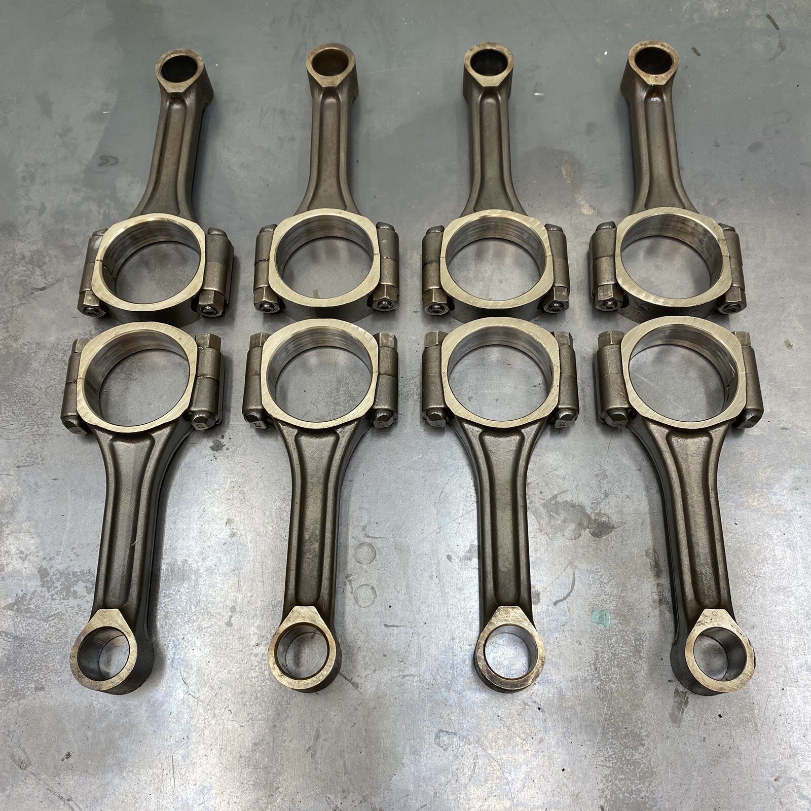 Chevrolet GMC Powdered Metal Connecting Rods 350 305 5.7 5.0 Set of 8