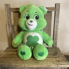 Care Bears Lucky Green Shamrock Plush Stuffed Animal 12”Basic Fun Inc 2021