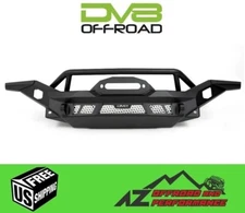 DV8 Offroad MTO Series Full Width Front Bumper for 07-18 Jeep Wrangler JK / JKU