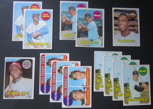 1969 Topps Baseball - Pick Choose Complete Your Set (1-660) NM Vending - Picture 27 of 132