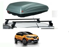 BOX AUTO PORTATUTTO G3 KRONO 400+BARRE ACCIAIO RENAULT CAPTUR ANNO 2019