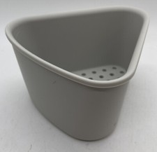 Sterling Store Replacement Shower 3  Silicone MINI Basket Gray NEW NO FRAME 