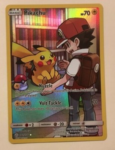 Details About Pokemon Cosmic Eclipse Pikachu 241236 Full Art Secret Rare Ships Now