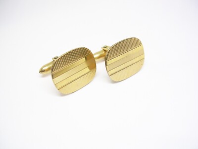 Classic Lamode Cufflinks vintage gold filled Formal Wedding Shirt Accessory