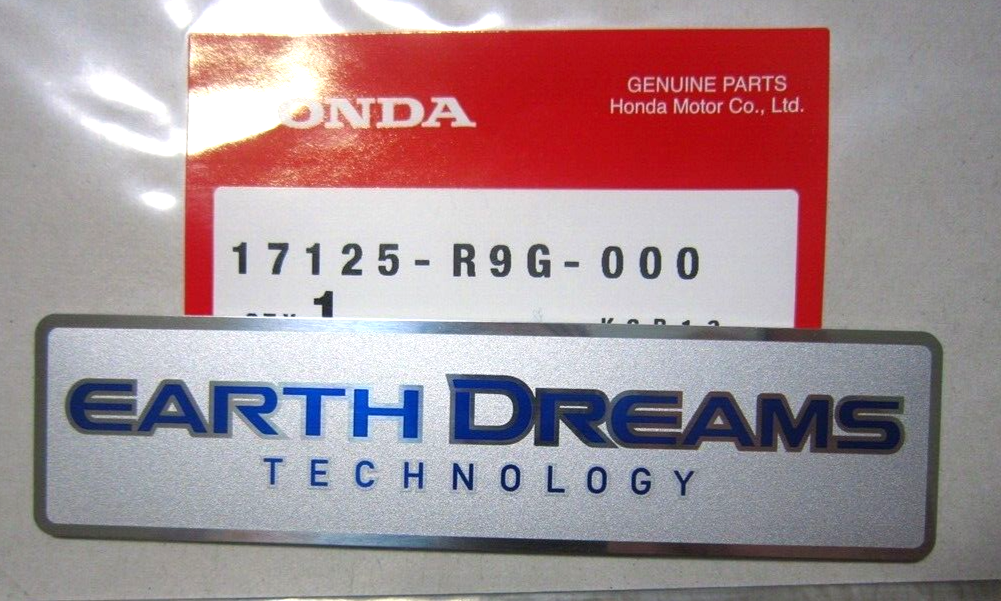 Honda Accord CR-V OEM Earth Dreams Technology Emblem Badge 17125