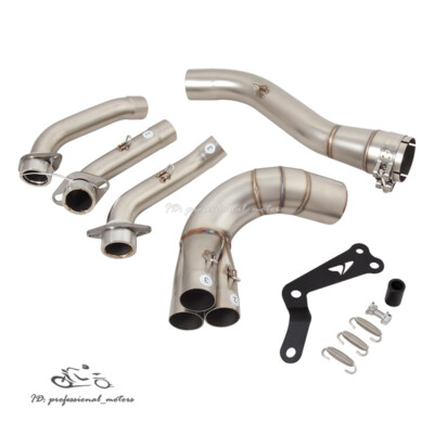 For Yamaha Tracer 9 2021-2023 MT-09 XSR900 Exhaust System Header Link Pipe 51MM