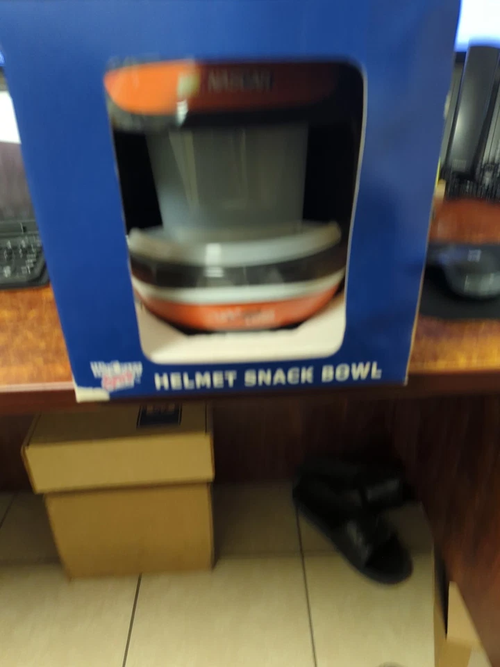 Vintage #20 Tony Stewart NASCAR Snack Helmet - Image 2 of 4