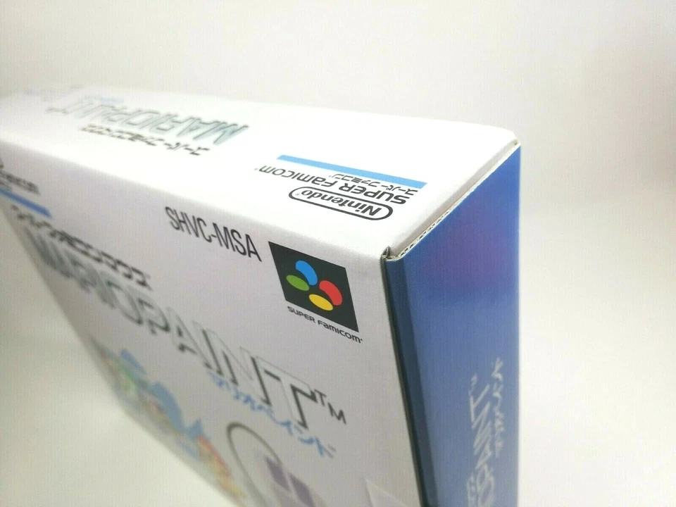 New Mario Paint Super Famicom Japan Nintendo SNES super mario # sealed vga wata - Image 3 of 4