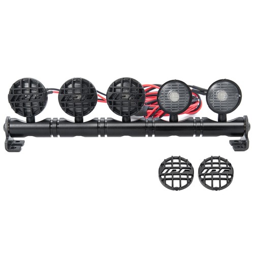 Metal Roof LED Light Bar Lampshade 4/5/6 Leds for 1:10 RC SCX10 D90 TRX-4 - Picture 18 of 26