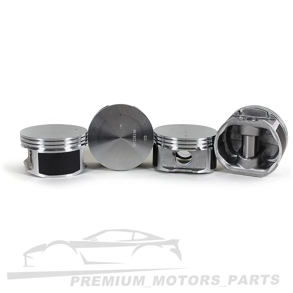 Pistons with Rings Set & Pin Kit for Chrysler Dodge Jeep Mitsubishi 4.7L Foto 4 de 4