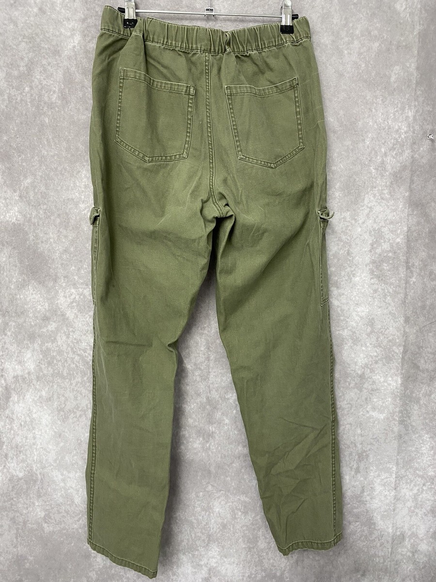 N° 21 Woman Pants Green 25EN2M0B0210068 5340 Slim Cotton Techno Stretch Pants