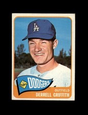 1965 Topps Baseball #112 Derrell Griffith (Dodgers) EXMT